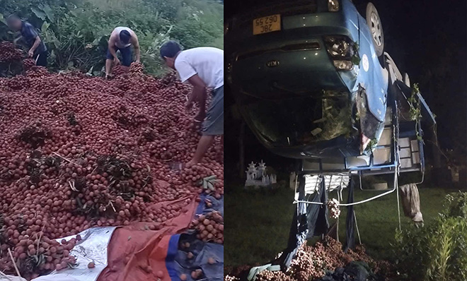 Vụ người dân nhặt vải từ xe tải gặp nạn: Chủ xe được ủng hộ 40 triệu đồng, bị nhiều người gọi điện mắng