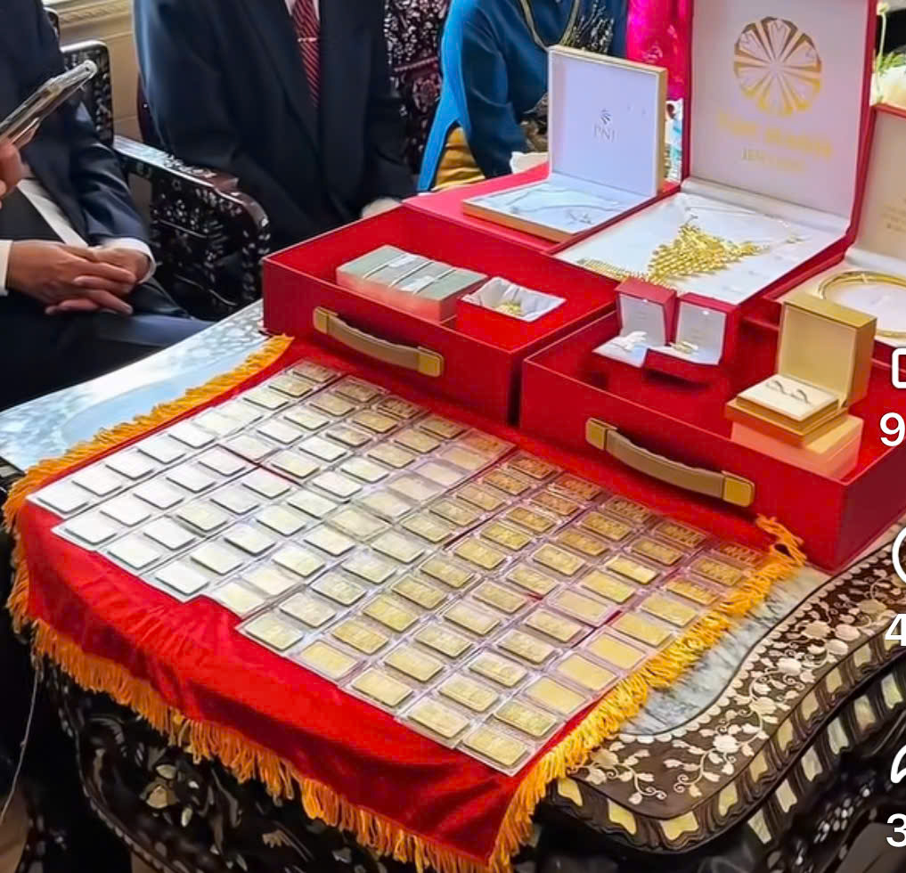 Cô dâu ở Cần Thơ nhận sính lễ 100 cây vàng gây "bão" mạng - Ảnh 1.