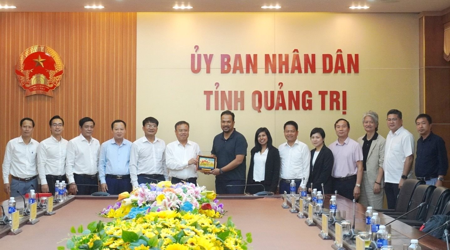 Tập đoàn của bầu Hiển bắt tay 'đại gia' hàng không giá rẻ Malaysia nghiên cứu siêu dự án tại Quảng Trị