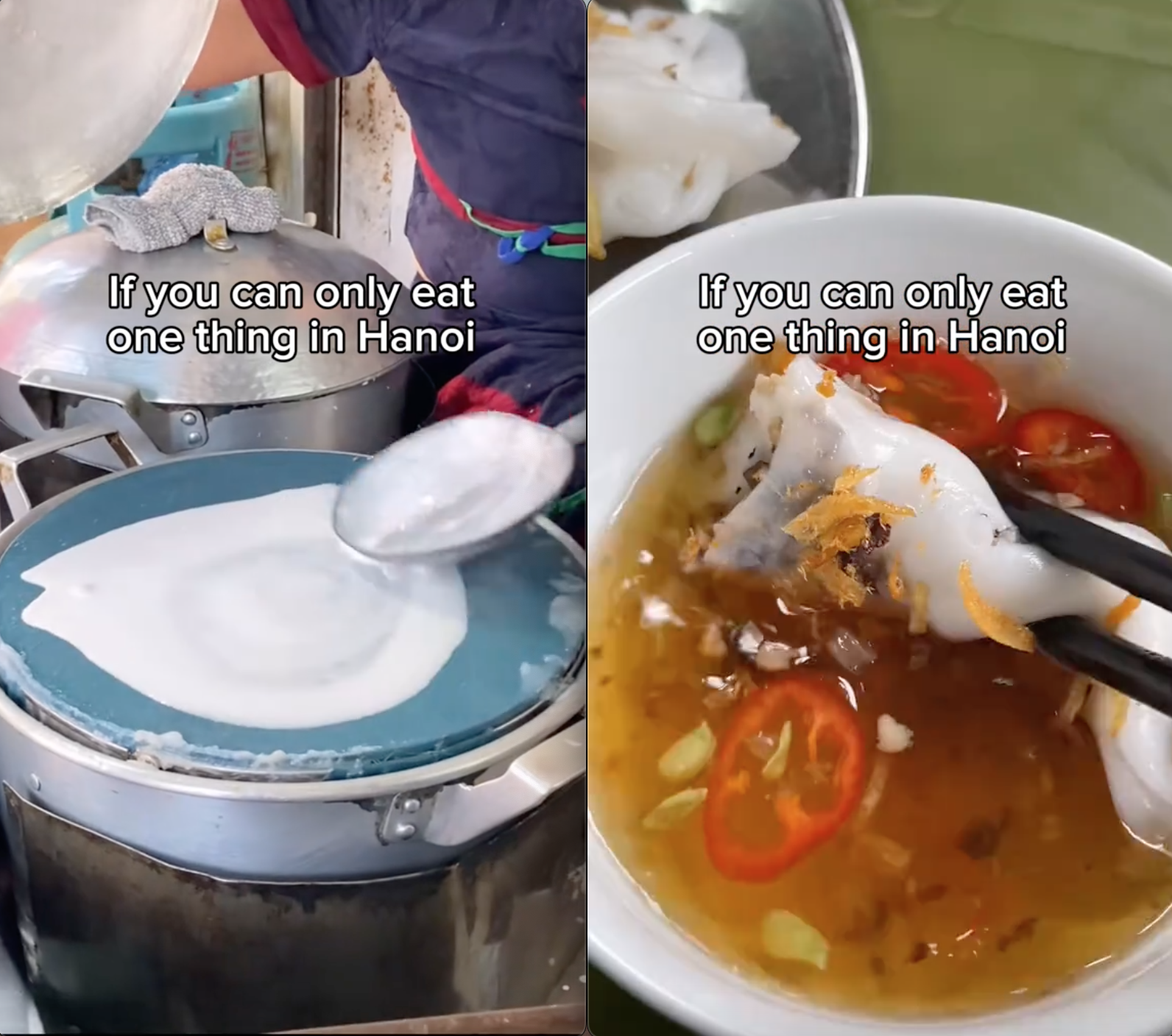 Nếu chỉ có thể ăn 1 thứ ở Hà Nội...: Khách Tây khuyên hãy ăn ngay món dưới đây!