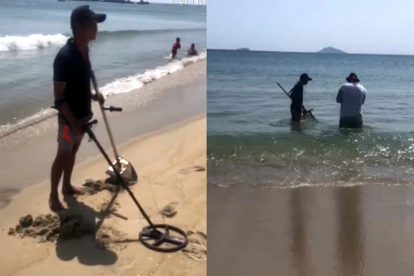 Khách Tây òa khóc khi được người dân giúp tìm lại nhẫn kim cương đánh rơi ở biển Đà Nẵng- Ảnh 1.