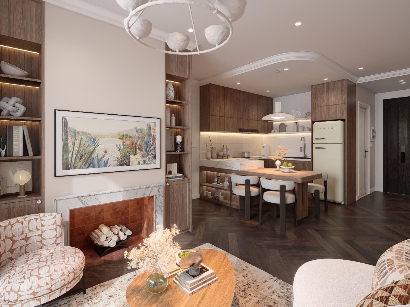 Căn hộ liền kề Vành đai 2 - Tâm điểm thu hút nhà đầu tư - Ảnh 2.