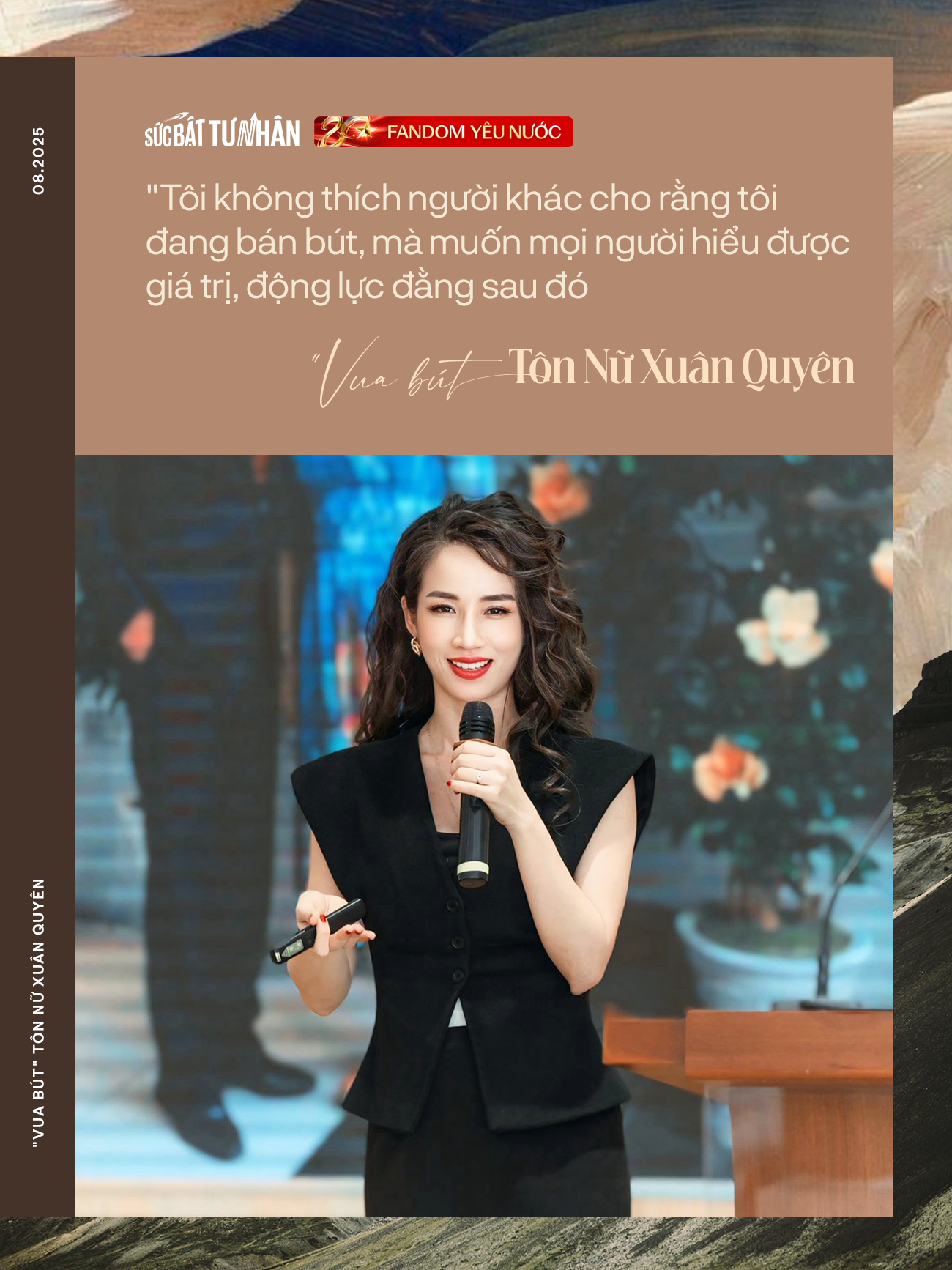 "Vua bút" Tôn Nữ Xuân Quyên: Quyết tâm xây dựng thương hiệu "Montblanc Của Việt Nam", khát khao biến những điều không thành có - Ảnh 5.