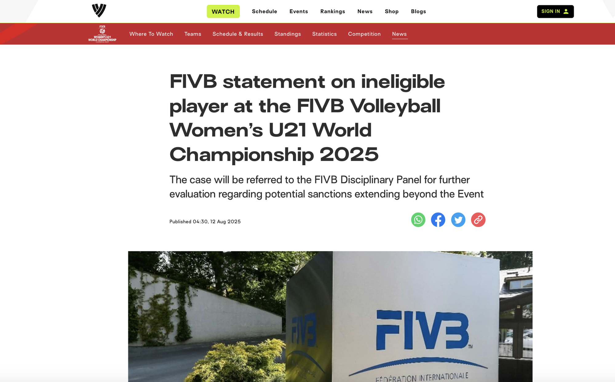 Liên đoàn bóng chuyền Việt Nam khiếu nại án phạt của FIBV, khẳng định U21 nữ Việt Nam không sai phạm- Ảnh 4.