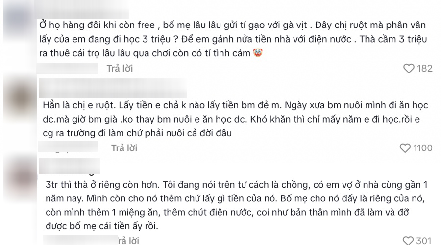 Hai vợ chồng ở Hà Nội thu của em trai 3 triệu/tháng khi ở cùng: Tình thân có cần rạch ròi như vậy, câu chuyện khiến MXH dậy sóng- Ảnh 3.