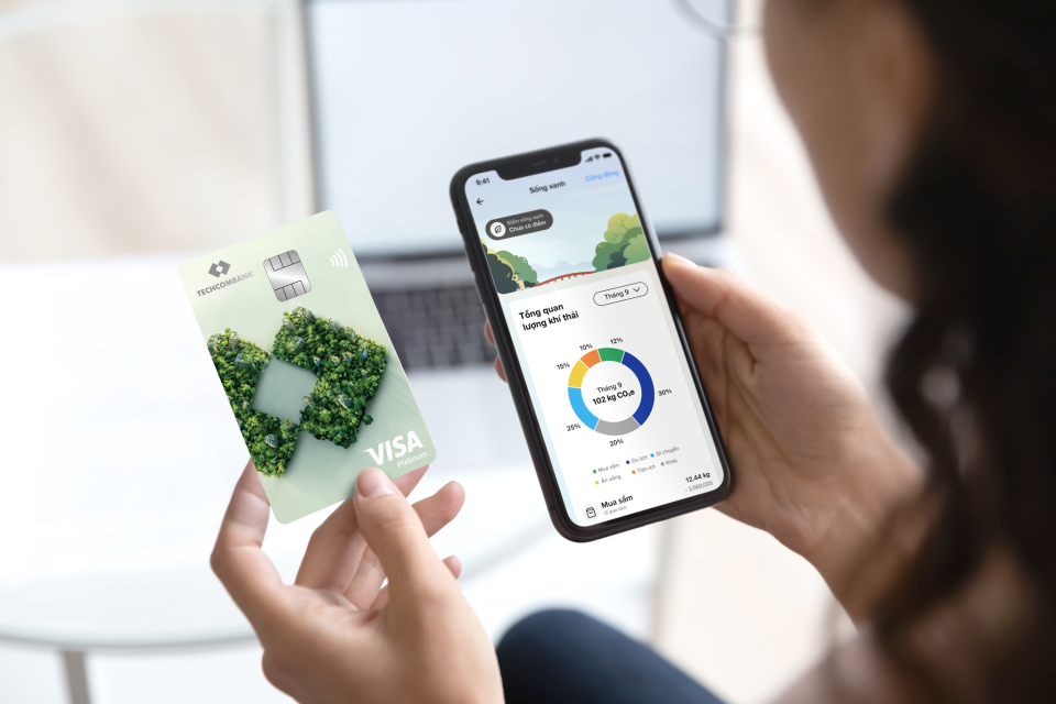 “Sống xanh, tiêu sành” trong kỷ nguyên hướng tới Net Zero cùng bộ đôi thẻ xanh theo dõi dấu chân carbon đầu tiên tại Việt Nam - Ảnh 4.