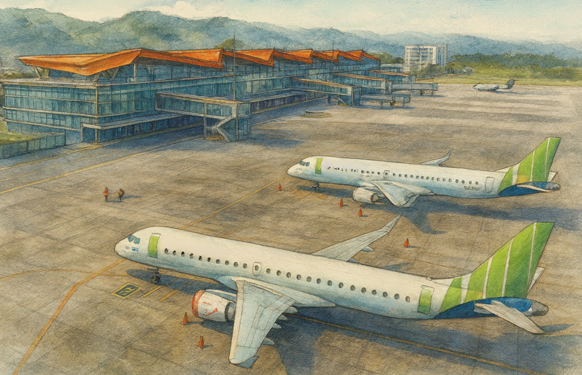 Loạt “tay to” bất động sản chuyển hướng làm sân bay: Vingroup đề xuất Chu Lai, Masterise đến Gia Bình, T&T triển khai tại Quảng Trị, bất ngờ một tập đoàn phủ sóng cả 3 miền chỉ trong 7 năm- Ảnh 2.