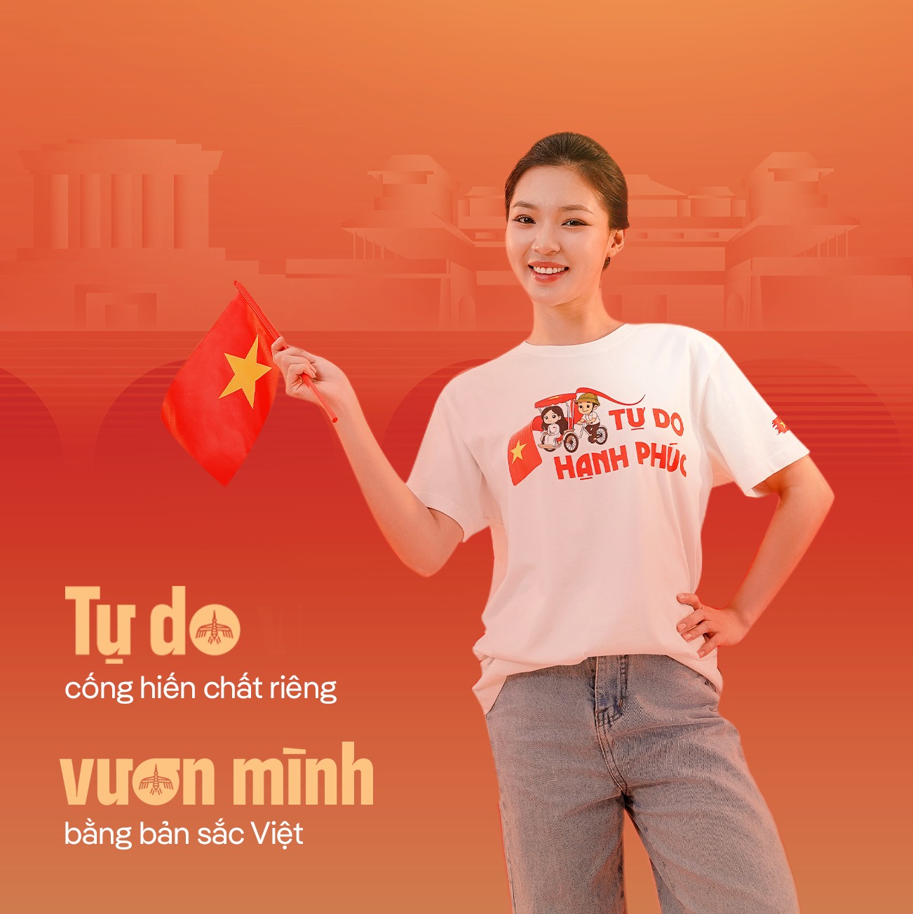 Khi thời trang kể chuyện yêu nước, “mặc lên tự hào”: Loạt local brand Việt ra mắt BST đặc biệt dịp 80 năm Quốc khánh 2/9 - Ảnh 9.