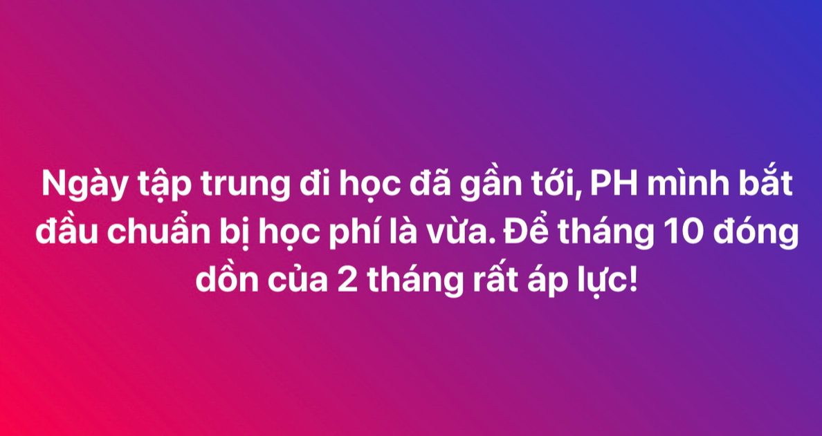 Có lòng nhắc chuyện tiền học đầu năm, bà mẹ TP.HCM bỗng dưng bị "ném đá": Làm người tốt khó thật! - Ảnh 1.