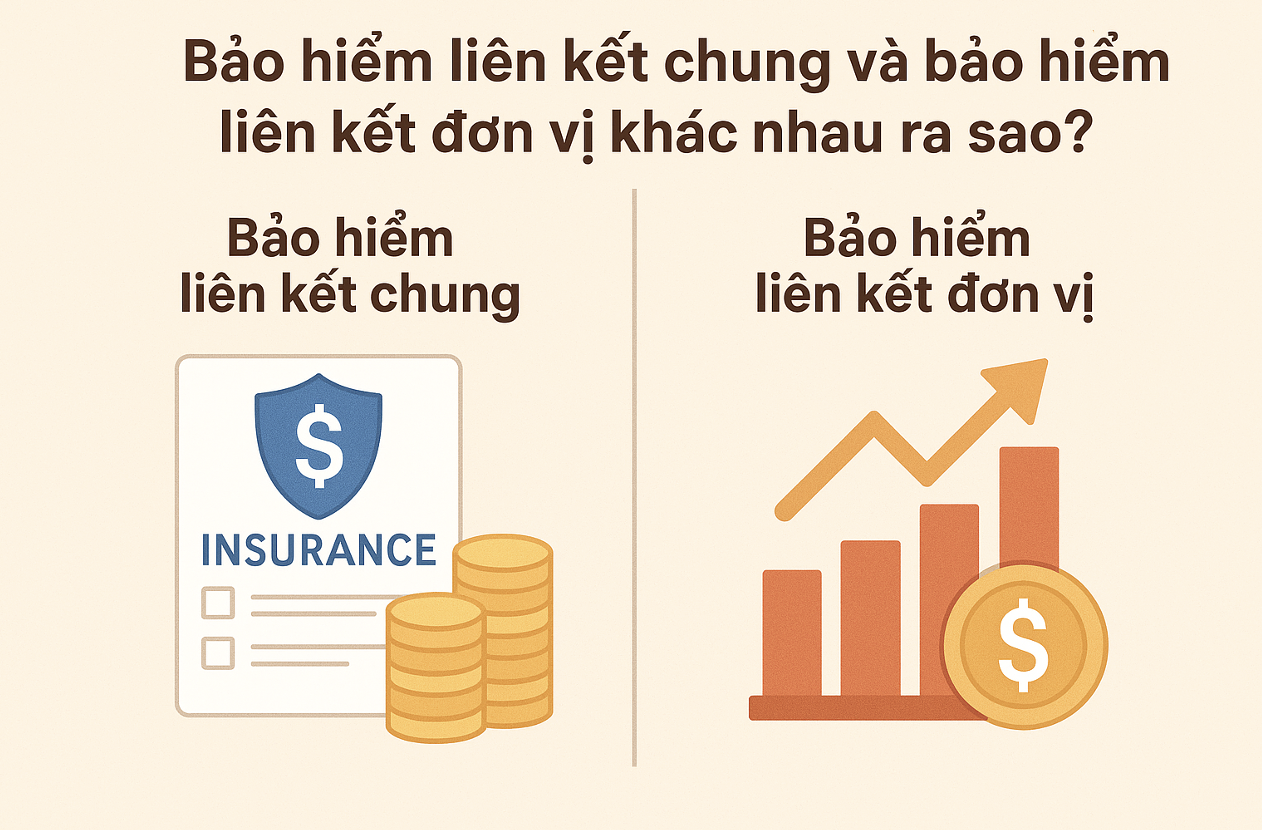1 phút hiểu bảo hiểm: Bảo hiểm liên kết chung và bảo hiểm liên kết đơn vị khác nhau ra sao? - Ảnh 1.
