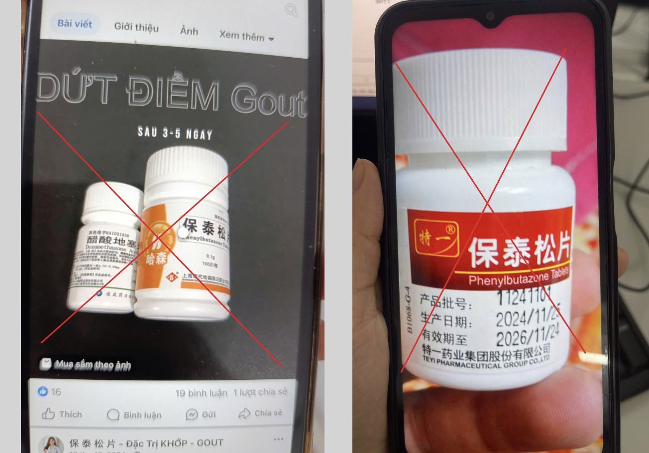 Thuốc trị đau khớp “thần tốc” chứa chất cấm- Ảnh 2.