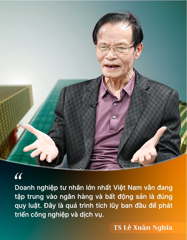 TS Lê Xuân Nghĩa: Lãi suất cao kỳ hạn ngắn thì không thể nào làm được công nghiệp, khoa học công nghệ, chỉ có làm bất động sản mới chịu nổi- Ảnh 5.