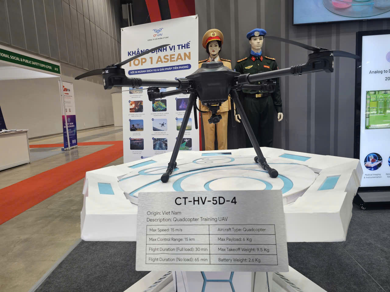 Cận cảnh những UAV do Việt Nam chế tạo- Ảnh 5. Cận cảnh những UAV do Việt Nam chế tạo- Ảnh 5.