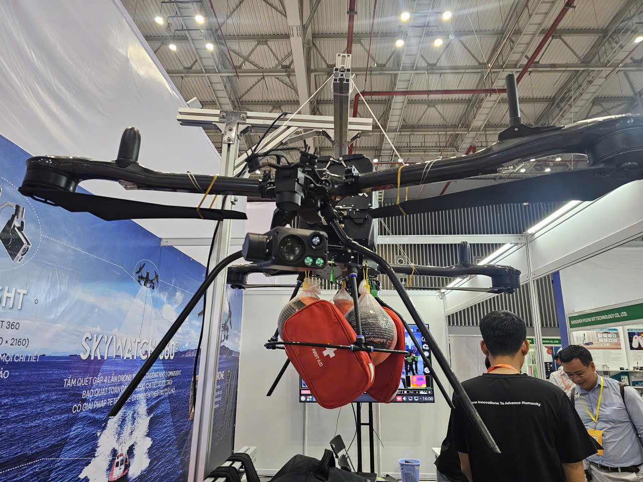 Cận cảnh những UAV do Việt Nam chế tạo- Ảnh 7. Cận cảnh những UAV do Việt Nam chế tạo- Ảnh 7.