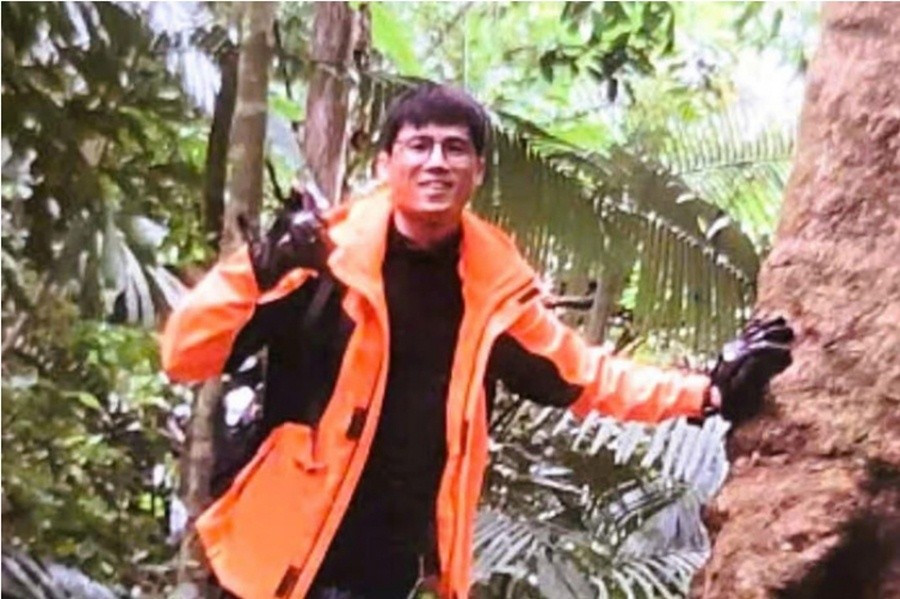 Vụ du khách mất tích ở rừng Cúc Phương: Dòng chữ trên vách đá có thể là gì?- Ảnh 2.