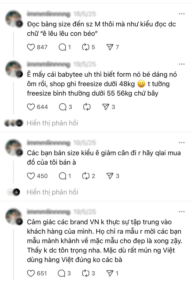 Mặc kệ khách hàng kêu than, nhiều local brand Việt vẫn tham làm đồ bé xíu, mặc là hở!- Ảnh 10. Mặc kệ khách hàng kêu than, nhiều local brand Việt vẫn tham làm đồ bé xíu, mặc là hở!- Ảnh 10.