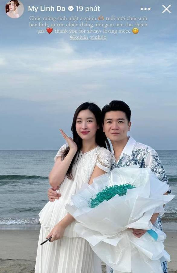 Anh chồng gọi Đỗ Mỹ Linh là "bé" cực dịu, hé lộ cuộc sống làm dâu hào môn của Hoa hậu "nghèo nhất Việt Nam" - Ảnh 3. Anh chồng gọi Đỗ Mỹ Linh là "bé" cực dịu, hé lộ cuộc sống làm dâu hào môn của Hoa hậu "nghèo nhất Việt Nam" - Ảnh 3.