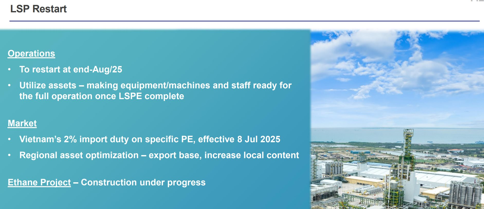 Đại gia Thái Lan hé lộ một phần lý do "tái sinh" tổ hợp hóa dầu 5,4 tỷ USD ở TP.HCM vào cuối tháng 8- Ảnh 2.