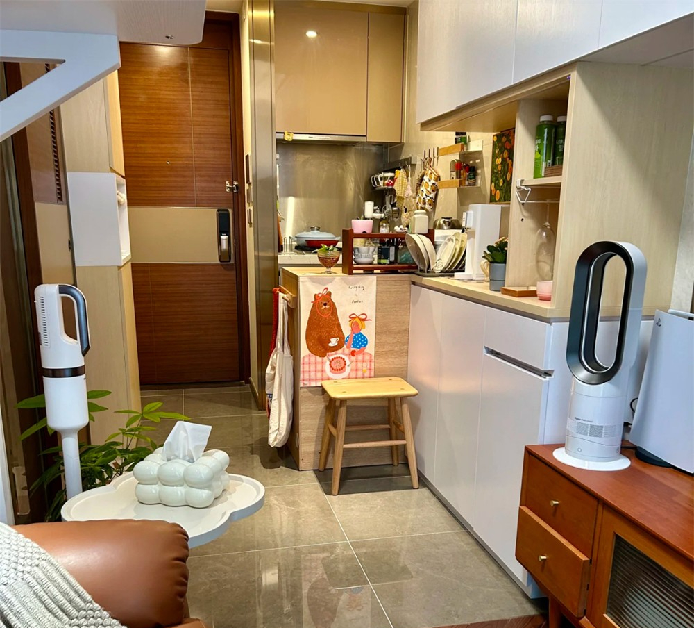 Cô gái 32 tuổi làm việc chăm chỉ, dành dụm mua căn hộ 19m² giá hơn 14 tỷ đồng: Nhỏ nhưng tối ưu từng centimet- Ảnh 2.