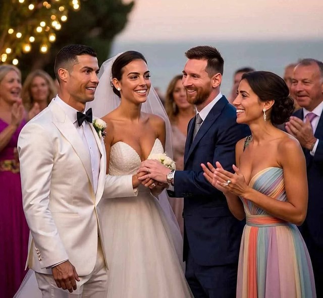 Bên trong đám cưới đắt đỏ nhất thế giới của Ronaldo: Dàn siêu sao hội tụi, Messi có thái độ gì?- Ảnh 1.