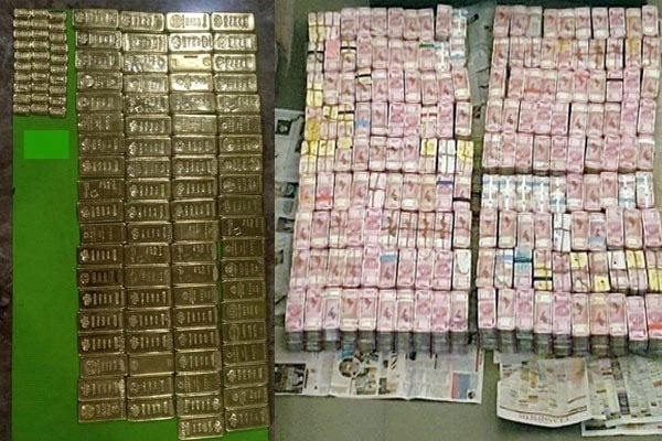 Đột kích cơ sở của giám đốc công ty xây dựng đường bộ và cao tốc, tịch thu kỷ lục 494 tỷ đồng chất đống như gạch, 100 kg vàng ròng trị giá 280 tỷ đồng- Ảnh 1.