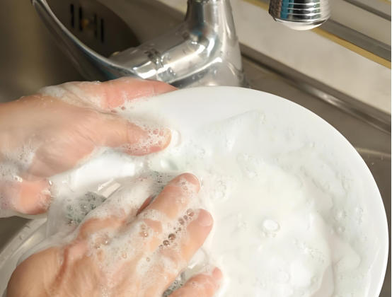 Một người rửa bát, cả nhà ung thư? 6 thói quen "tẩm chất độc" vào bát đĩa cần bỏ ngay - Ảnh 2.