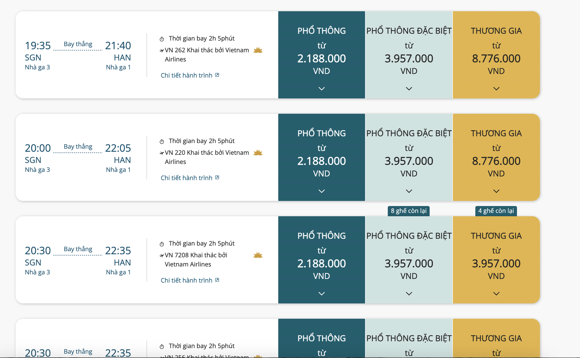 Giá vé máy bay dịp 2-9 từ TP HCM đi Hà Nội chỉ còn 2,2 triệu đồng chặng - Ảnh 2. Giá vé máy bay dịp 2-9 từ TP HCM đi Hà Nội chỉ còn 2,2 triệu đồng chặng - Ảnh 2.