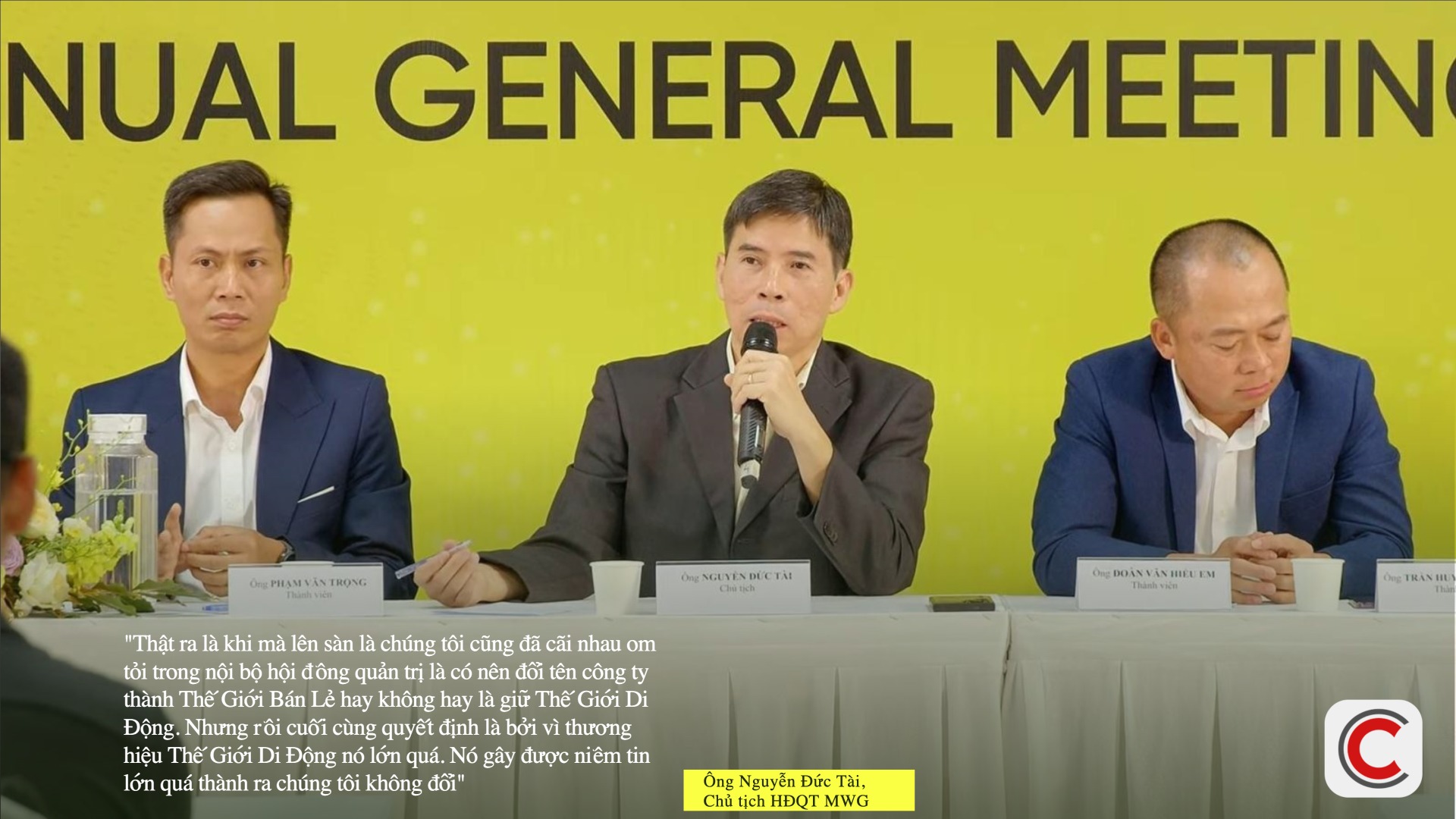 Ông Nguyễn Đức Tài kể về lý do nội bộ hội đồng quản trị Thế Giới Di Động cãi nhau ỏm tỏi, tính đổi tên công ty thành Thế Giới Bán Lẻ - Ảnh 2.