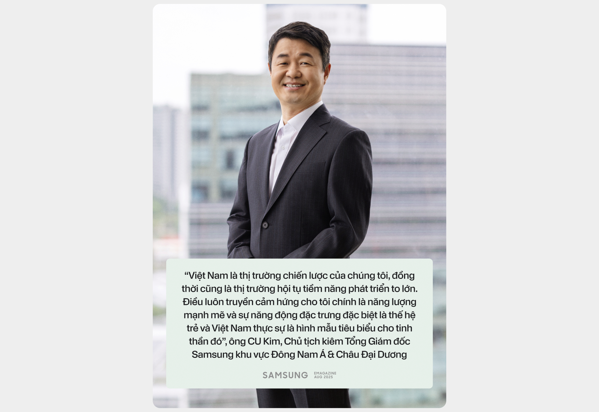 Chủ tịch Samsung Đông Nam Á & Châu Đại Dương khẳng định cam kết nhằm tạo ra “AI bền vững và có đạo đức” trước thềm BCA 2025- Ảnh 3. Chủ tịch Samsung Đông Nam Á & Châu Đại Dương khẳng định cam kết nhằm tạo ra “AI bền vững và có đạo đức” trước thềm BCA 2025- Ảnh 3.