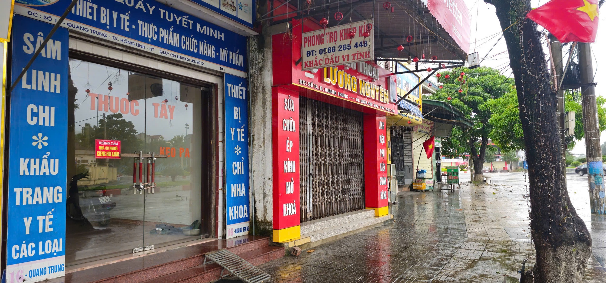 Bão số 5 (Kajiki) gây mưa lớn và gió mạnh tại Hà Tĩnh, Quảng Trị - Ảnh 2.