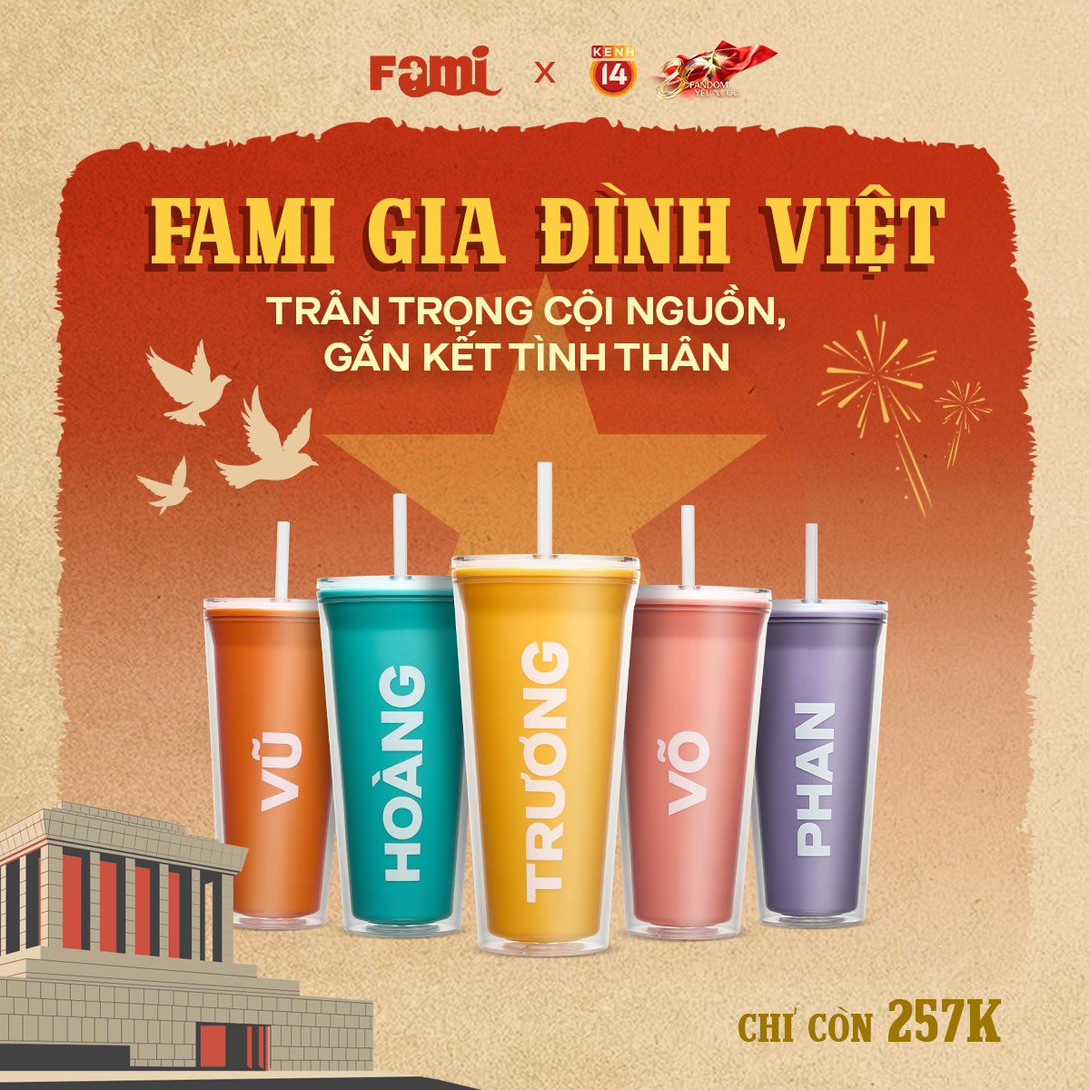 BST Ly Yêu Nước phiên bản giới hạn đã có trên Microsite Fandom Yêu Nước: Xem cách rinh ngay về cho mình!- Ảnh 1.