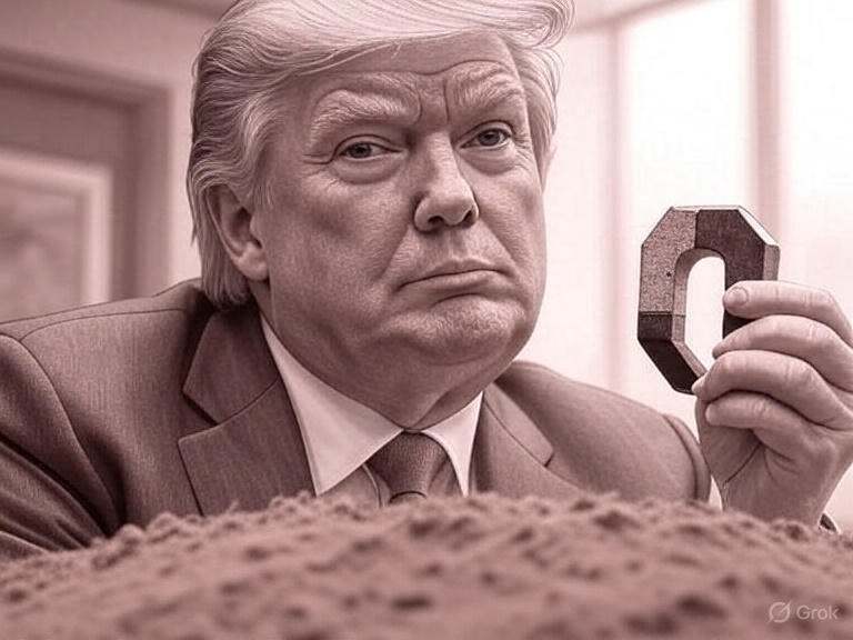 'Họ phải cho chúng ta 1 thứ' - Ông Trump cảnh báo sẽ áp thuế Trung Quốc 200% nếu xuất khẩu thứ này bị gián đoạn - Ảnh 1.