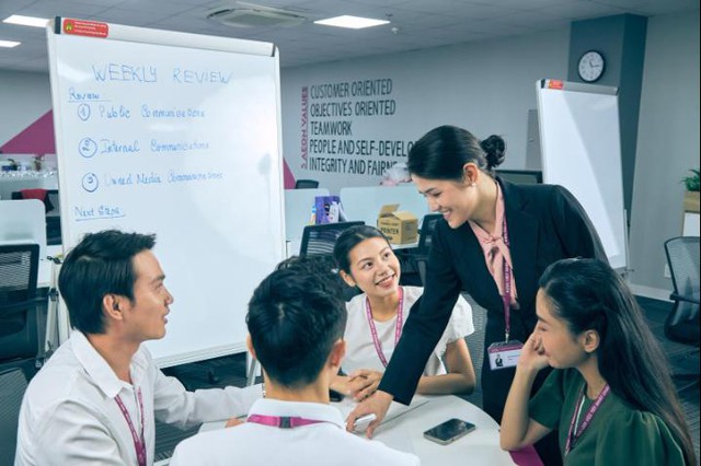 Người trẻ được lắng nghe, trao quyền và tỏa sáng sự nghiệp tại AEON Việt Nam - Ảnh 2. Người trẻ được lắng nghe, trao quyền và tỏa sáng sự nghiệp tại AEON Việt Nam - Ảnh 2.