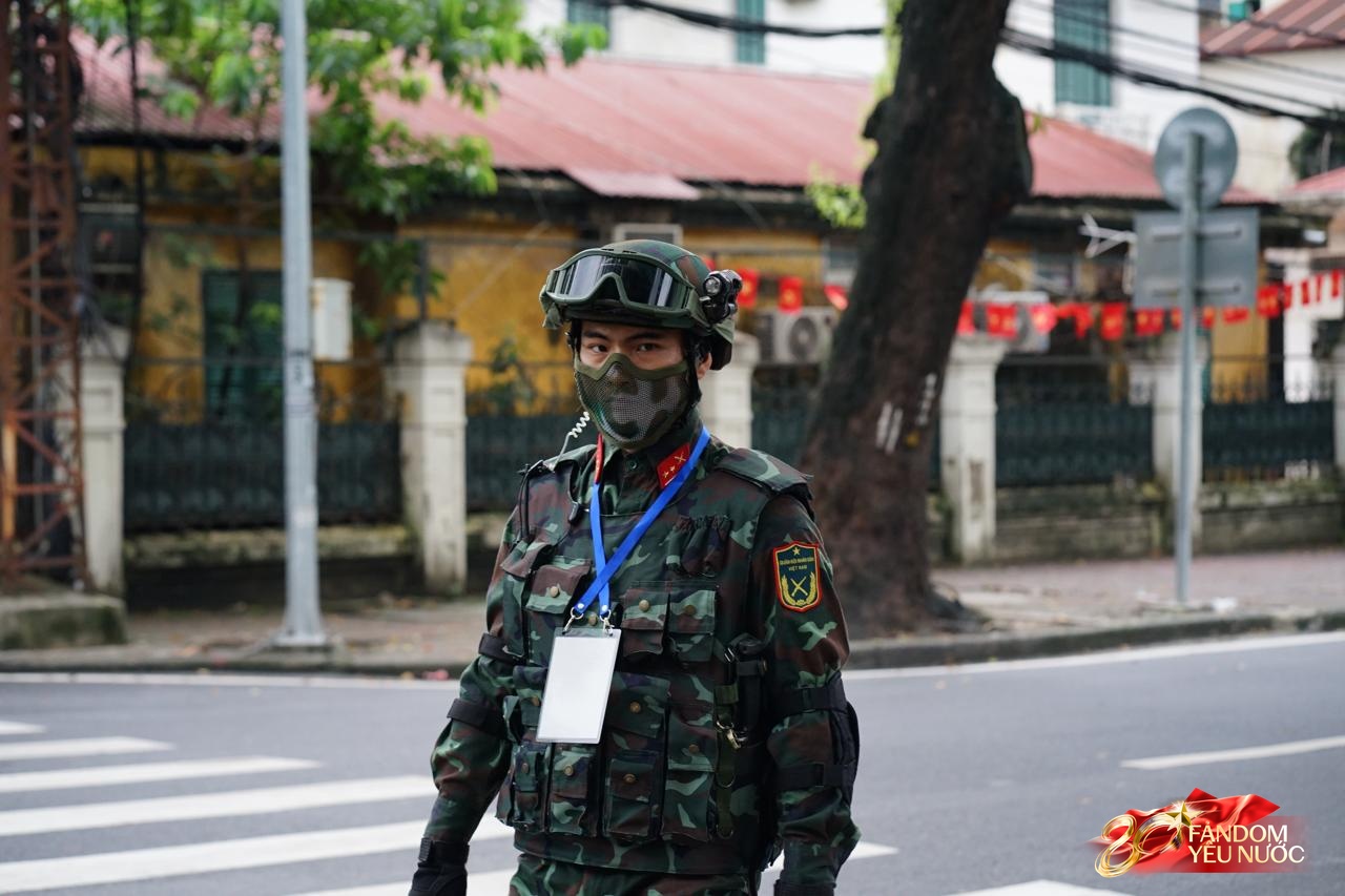Cận cảnh lực lượng trinh sát đặc nhiệm luôn che kín mặt, âm thầm bảo vệ an ninh cho buổi sơ duyệt diễu binh diễu hành- Ảnh 5.
