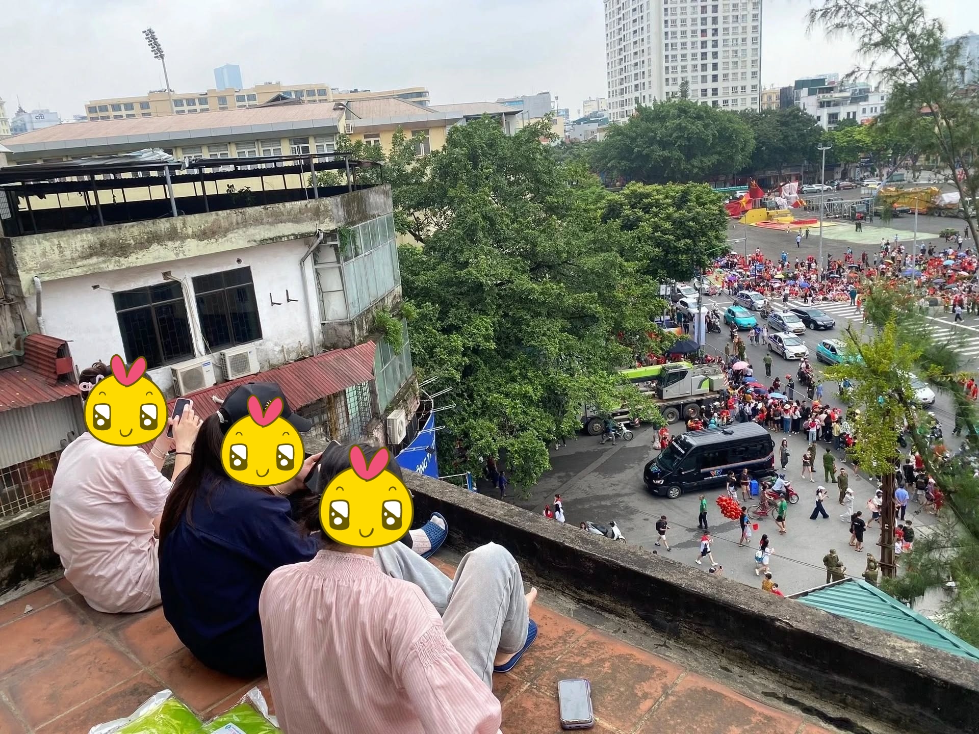 Nhà tôi "view triệu đô", xem diễu binh, diễu hành Quốc khánh 2/9 hạng thương gia- Ảnh 5.