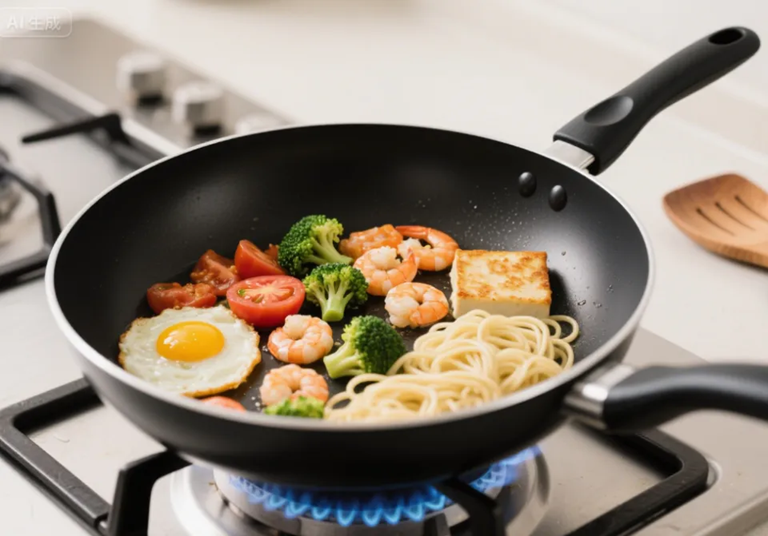 Chảo chống dính xuất hiện 3 dấu hiệu này, tốt nhất nên vứt đi ngay kẻo rước bệnh vào người- Ảnh 2.