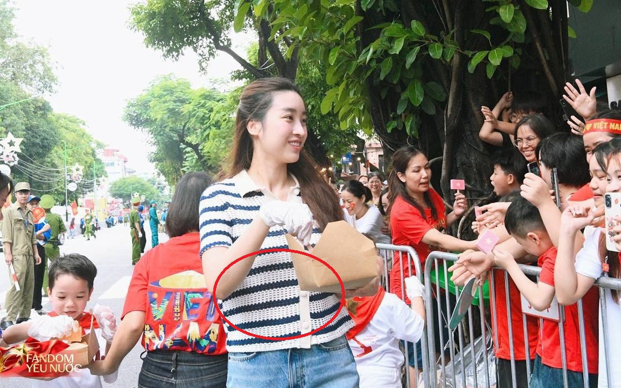 Hoa hậu Đỗ Mỹ Linh mang thai lần 2?- Ảnh 1.