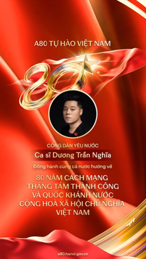 Lan tỏa sắc đỏ thiêng liêng bằng ảnh đại diện và thiệp mời chào mừng 80 năm Quốc khánh: Gắn kết triệu trái tim - Ảnh 1.