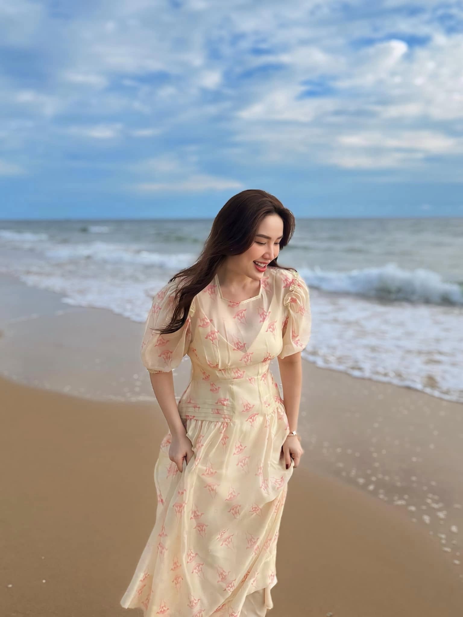 Người đẹp đình đám một thời của Miss Audidion nay làm dâu hào môn kín tiếng: Sống trong biệt thự cực sang chảnh, được ông xã cưng như công chúa- Ảnh 1.