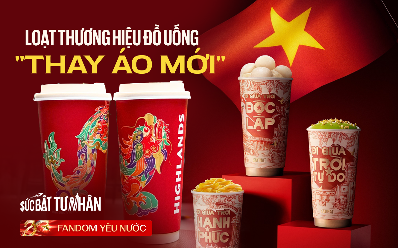 Loạt thương hiệu đồ uống 