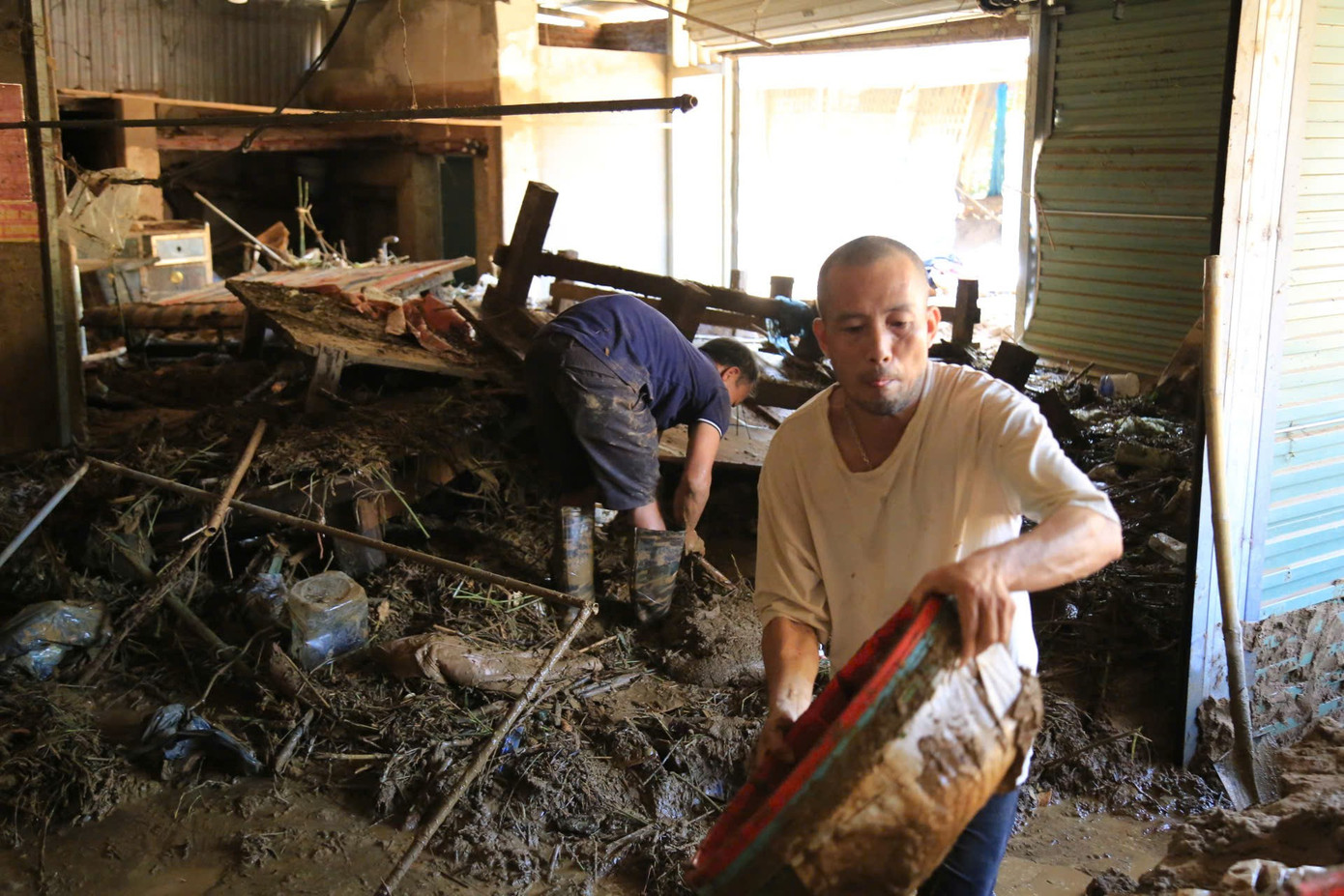 Xã thiệt hại nặng nề nhất Điện Biên: 'Lũ về như thác, cả đời chưa từng thấy'- Ảnh 7.