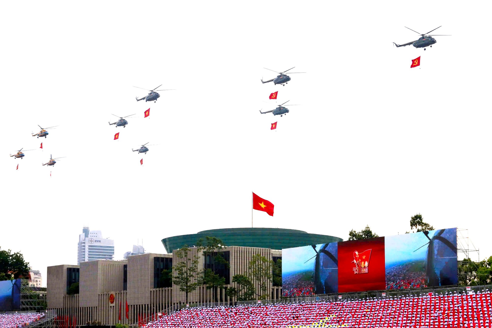 Hoành tráng Tổng duyệt diễu binh, diễu hành kỷ niệm 80 năm Quốc khánh - Ảnh 1.