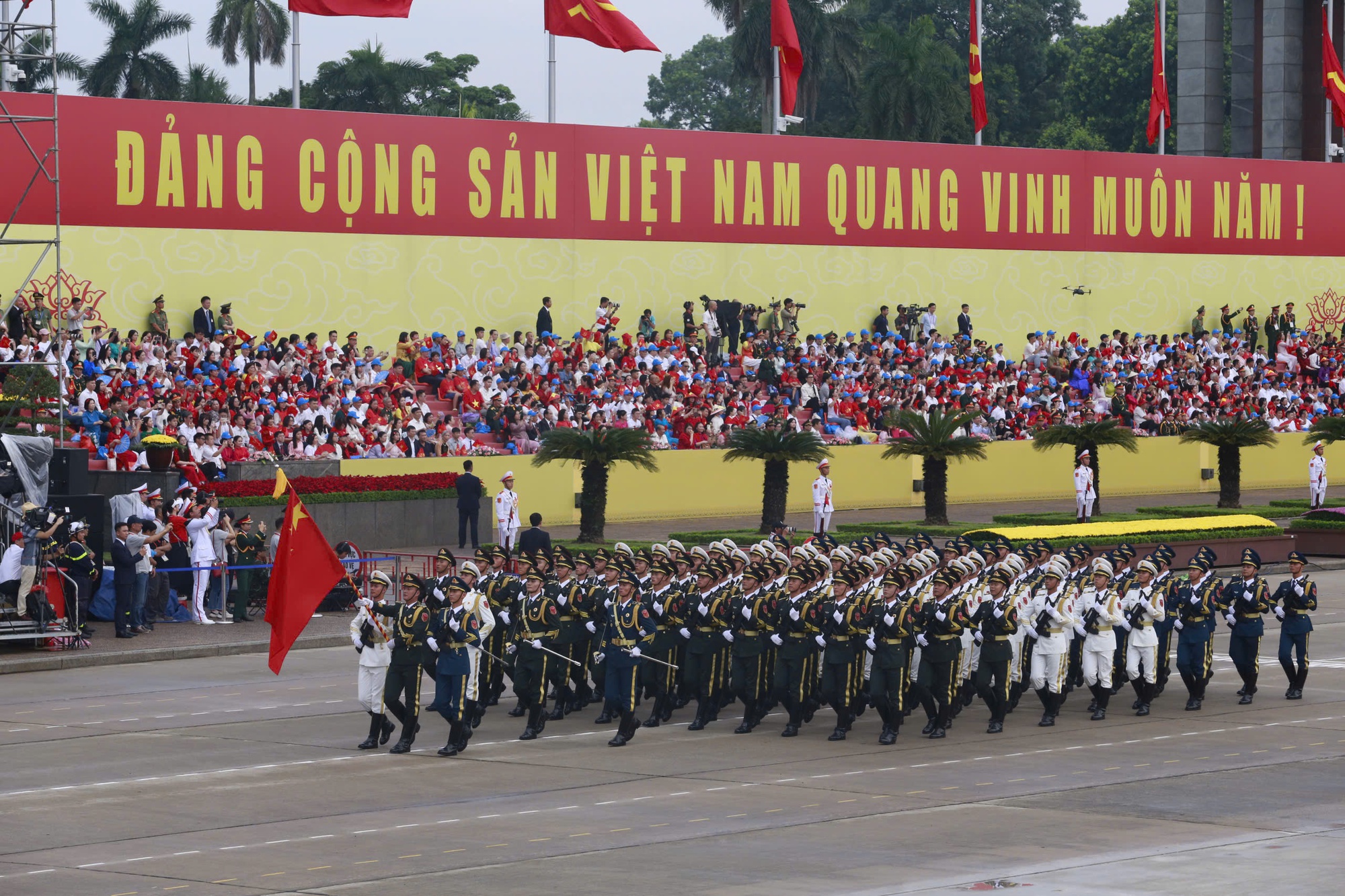 Hoành tráng Tổng duyệt diễu binh, diễu hành kỷ niệm 80 năm Quốc khánh - Ảnh 5.