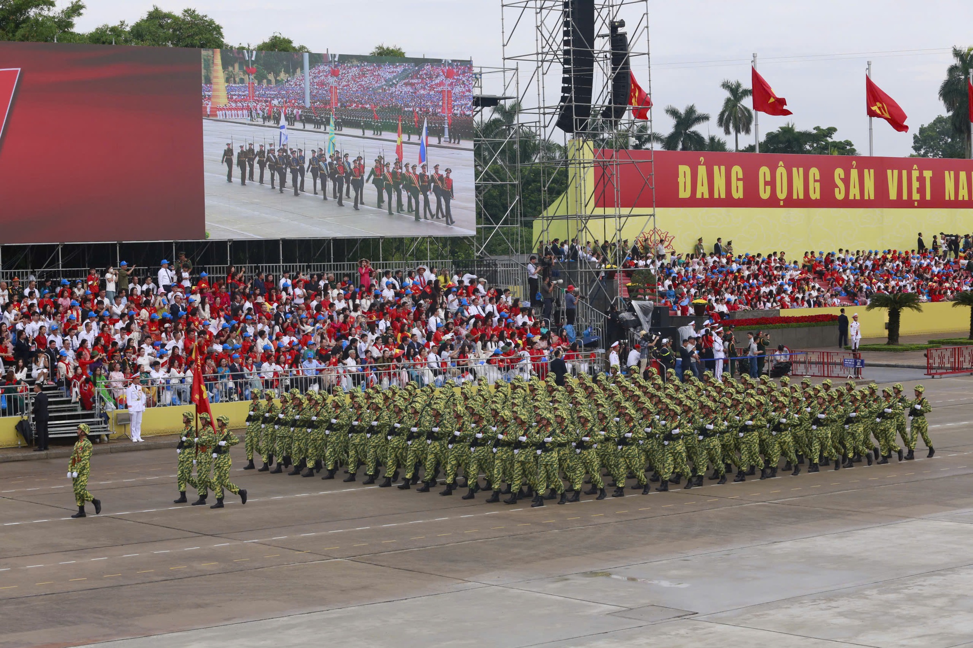 Hoành tráng Tổng duyệt diễu binh, diễu hành kỷ niệm 80 năm Quốc khánh - Ảnh 4.