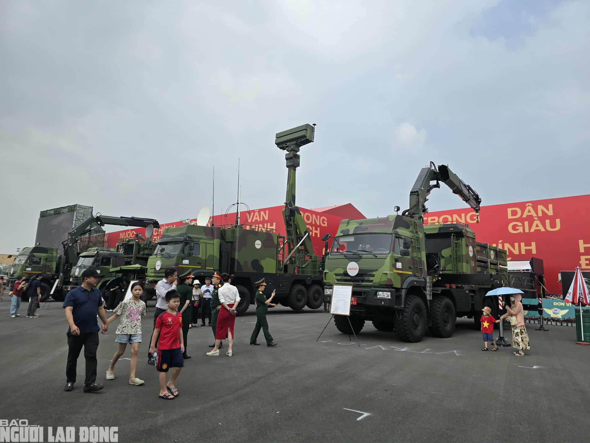 Viettel ra mắt vũ khí hiện đại tại Triển lãm 80 năm thành tựu đất nước - Ảnh 17. Viettel ra mắt vũ khí hiện đại tại Triển lãm 80 năm thành tựu đất nước - Ảnh 17.