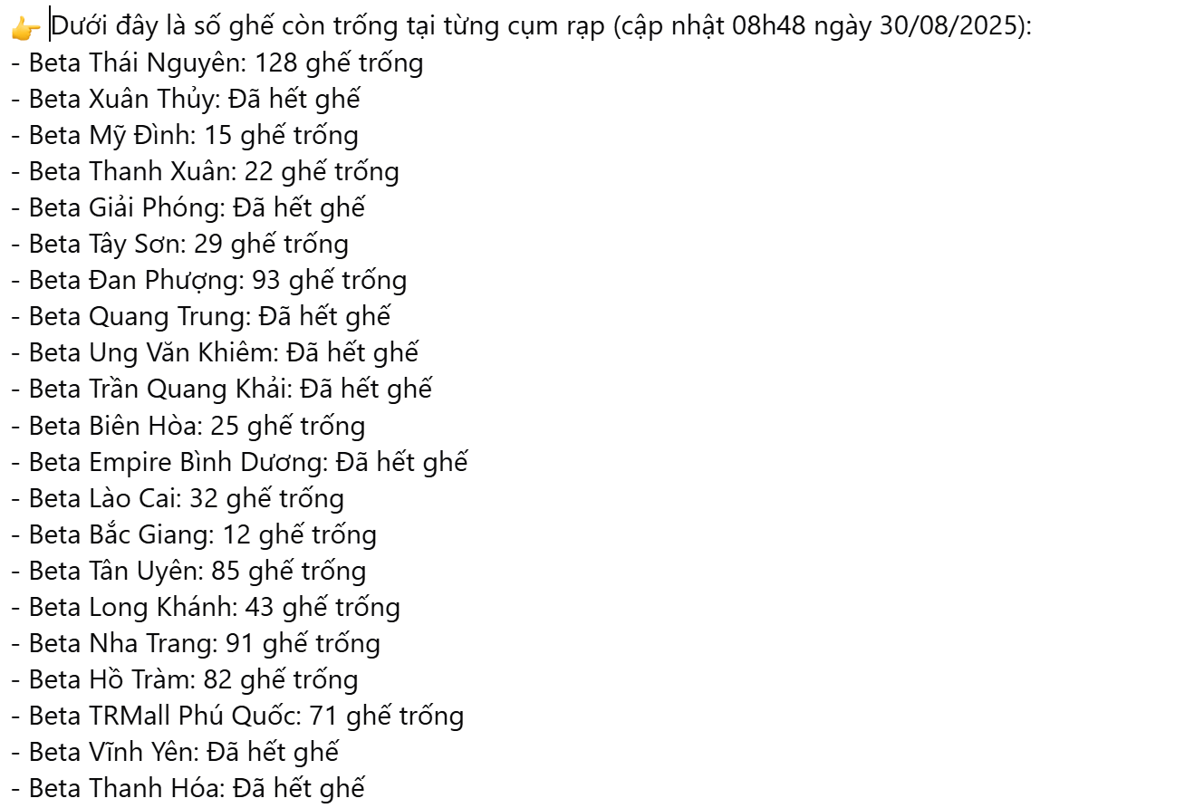 Chuỗi rạp phim Beta Cinemas MIỄN PHÍ vé xem Trực tiếp Lễ Diễu hành: Đây là cách thức nhận vé- Ảnh 2. Chuỗi rạp phim Beta Cinemas MIỄN PHÍ vé xem Trực tiếp Lễ Diễu hành: Đây là cách thức nhận vé- Ảnh 2.