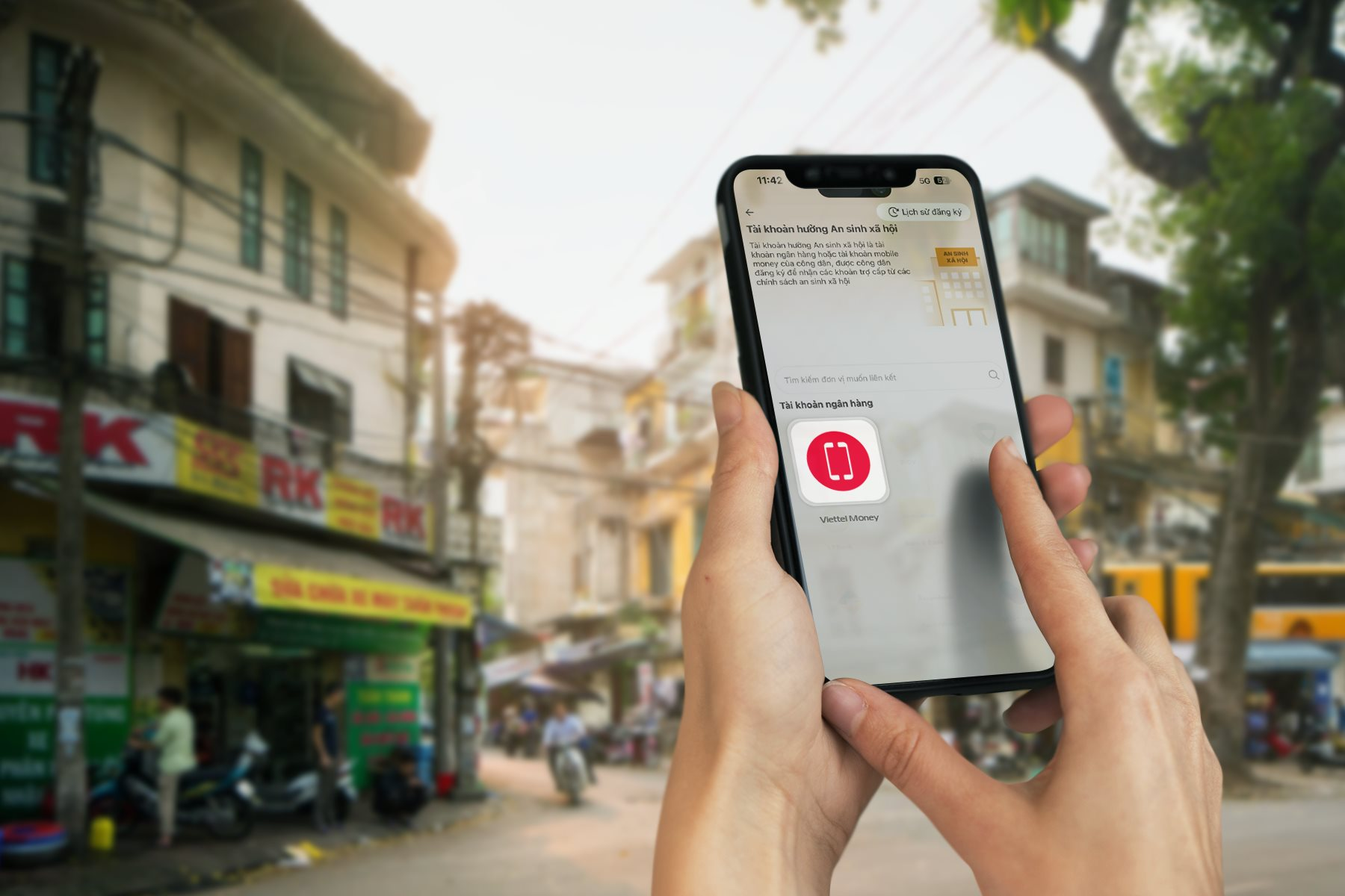 Hướng dẫn liên kết Viettel Money với VNeID để nhận chi trả an sinh xã hội- Ảnh 1.