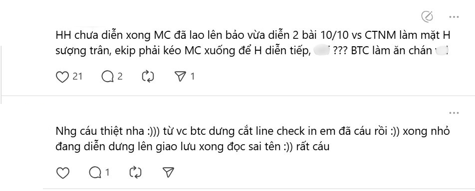 Đại nhạc hội có HIEUTHUHAI, Bích Phương và dàn Anh Trai nổi tiếng bị tố thiếu chuyên nghiệp, khán giả phẫn nộ- Ảnh 4. Đại nhạc hội có HIEUTHUHAI, Bích Phương và dàn Anh Trai nổi tiếng bị tố thiếu chuyên nghiệp, khán giả phẫn nộ- Ảnh 4.