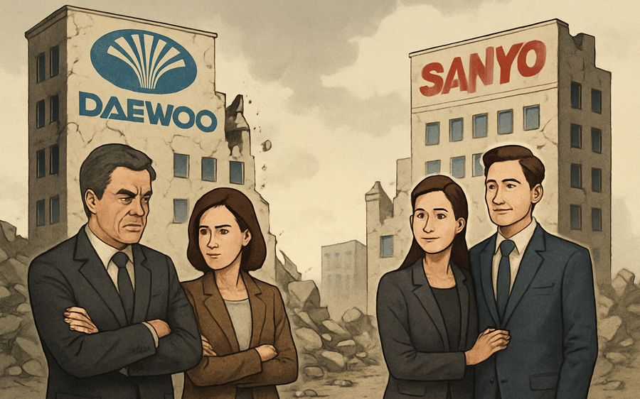 Bài học cay đắng từ Daewoo và Sanyo: Đừng biến doanh nghiệp thành 'sân chơi gia đình' - Ảnh 1.
