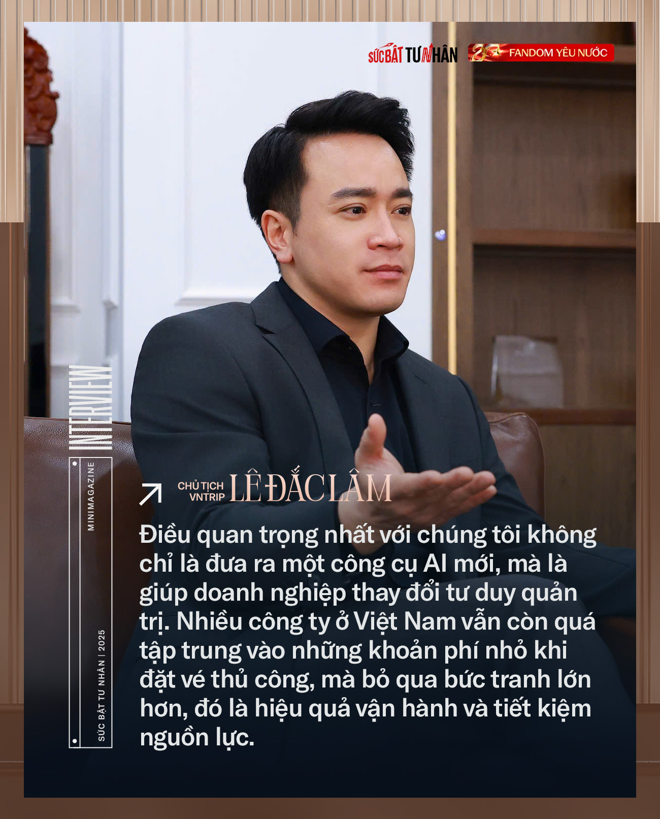 Một thế hệ doanh nhân Việt mới - Chủ tịch Vntrip Lê Đắc Lâm: Vừa học thạc sĩ Harvard, vừa khởi nghiệp lại, vừa tiên phong với sản phẩm AI- Ảnh 6.